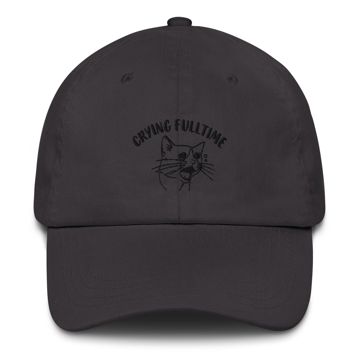 Crying Fulltime Baseball Cap