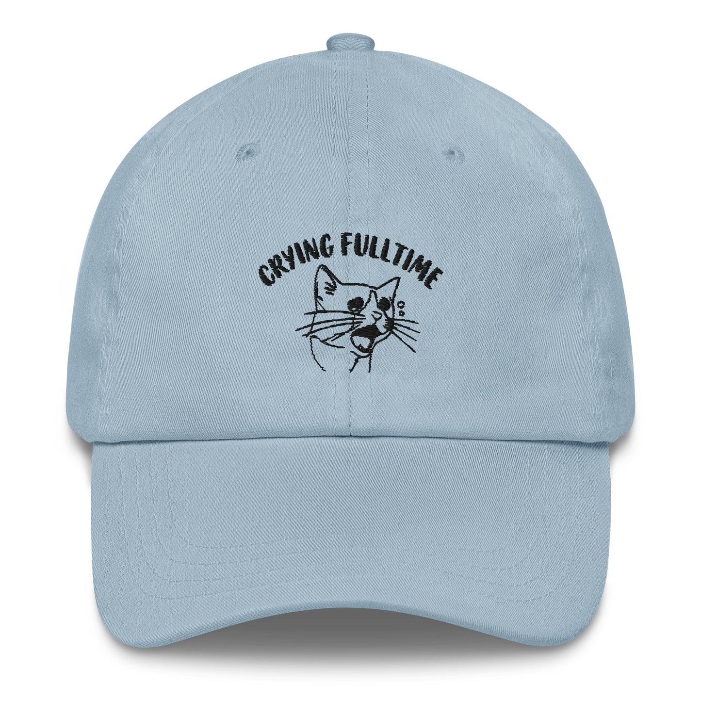 Crying Fulltime Baseball Cap