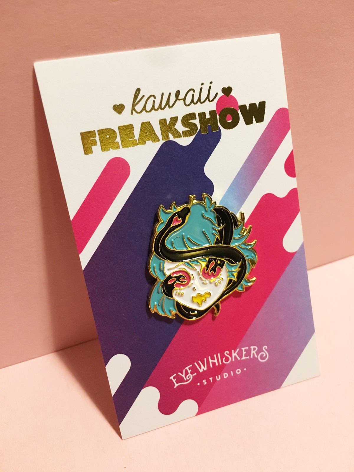 Snake Eyes Pin