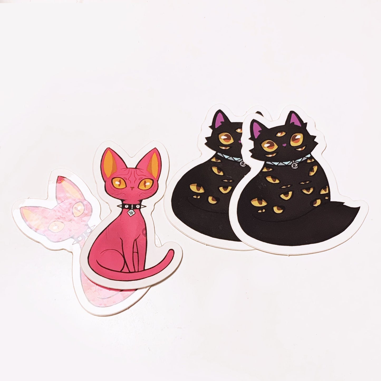Witch's Familiars Eyze & Whiskers | Art Print