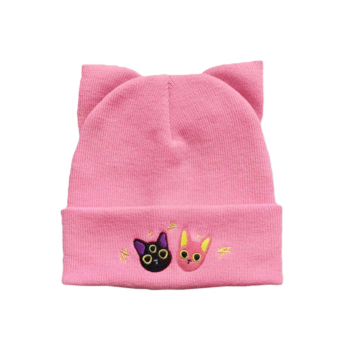 Multicolor Cat Ear Beanie | Eyze & Whiskers