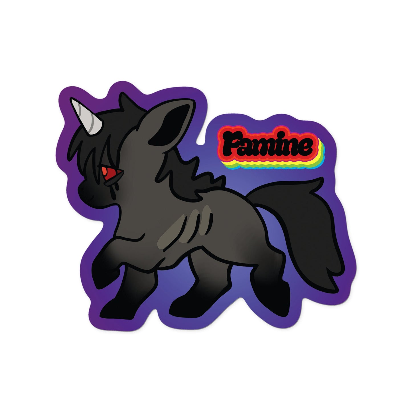 Four Horseman Pony Stickers