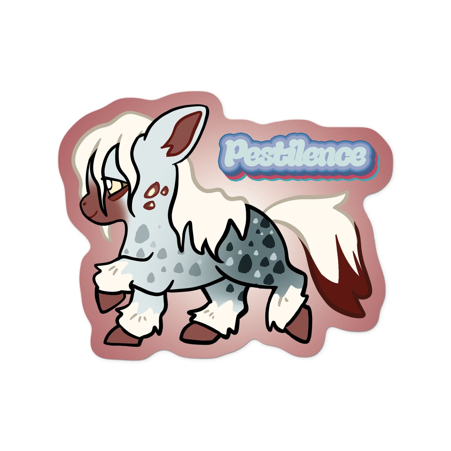 Four Horseman Pony Stickers