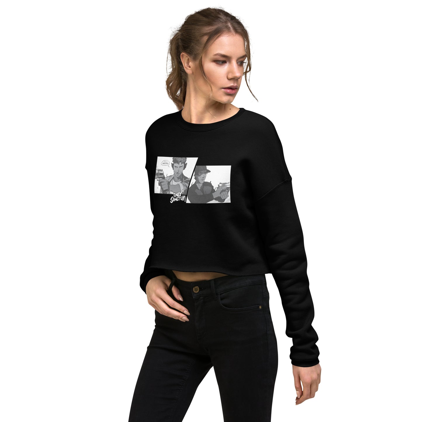 Dallas + Vince Crop Sweatshirt