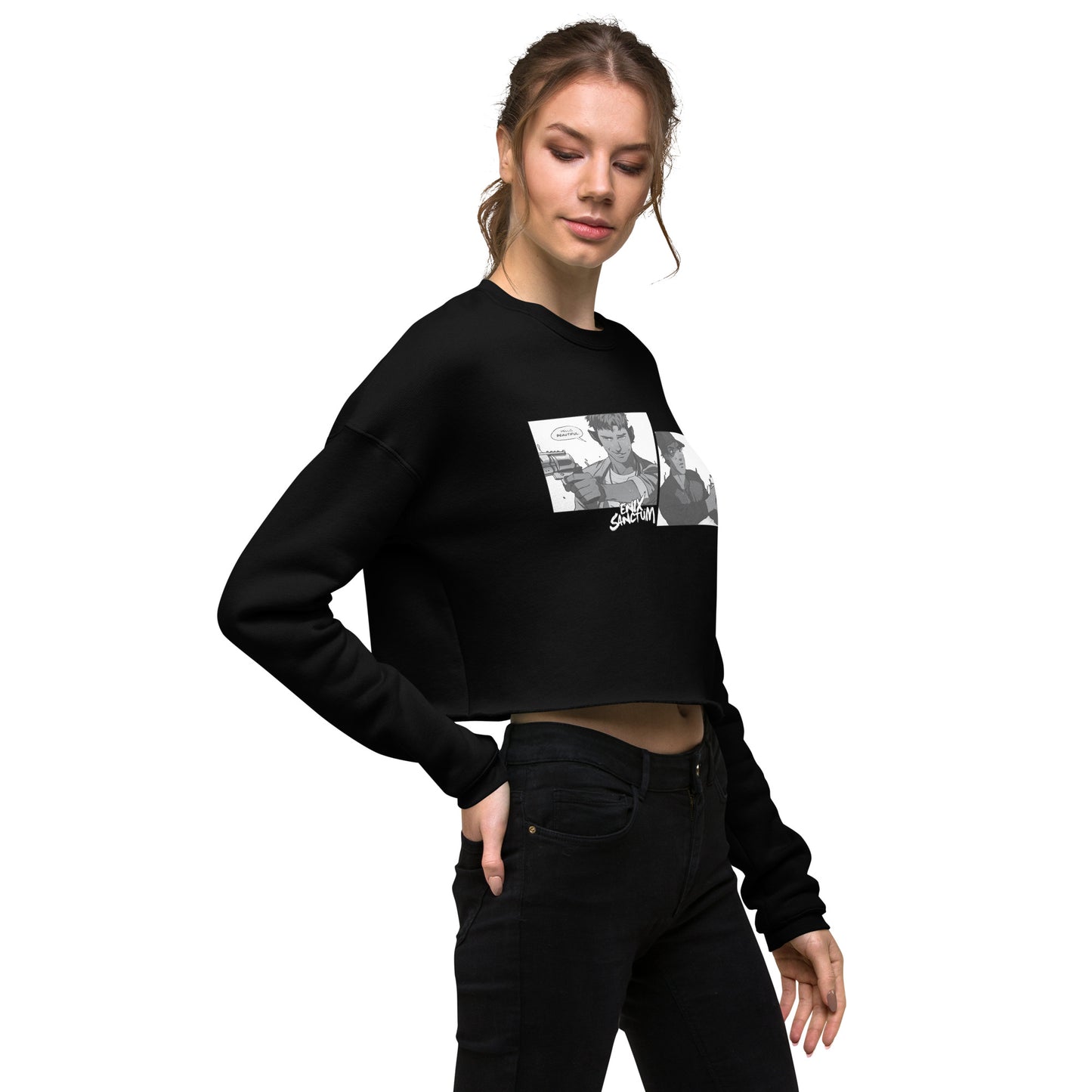 Dallas + Vince Crop Sweatshirt