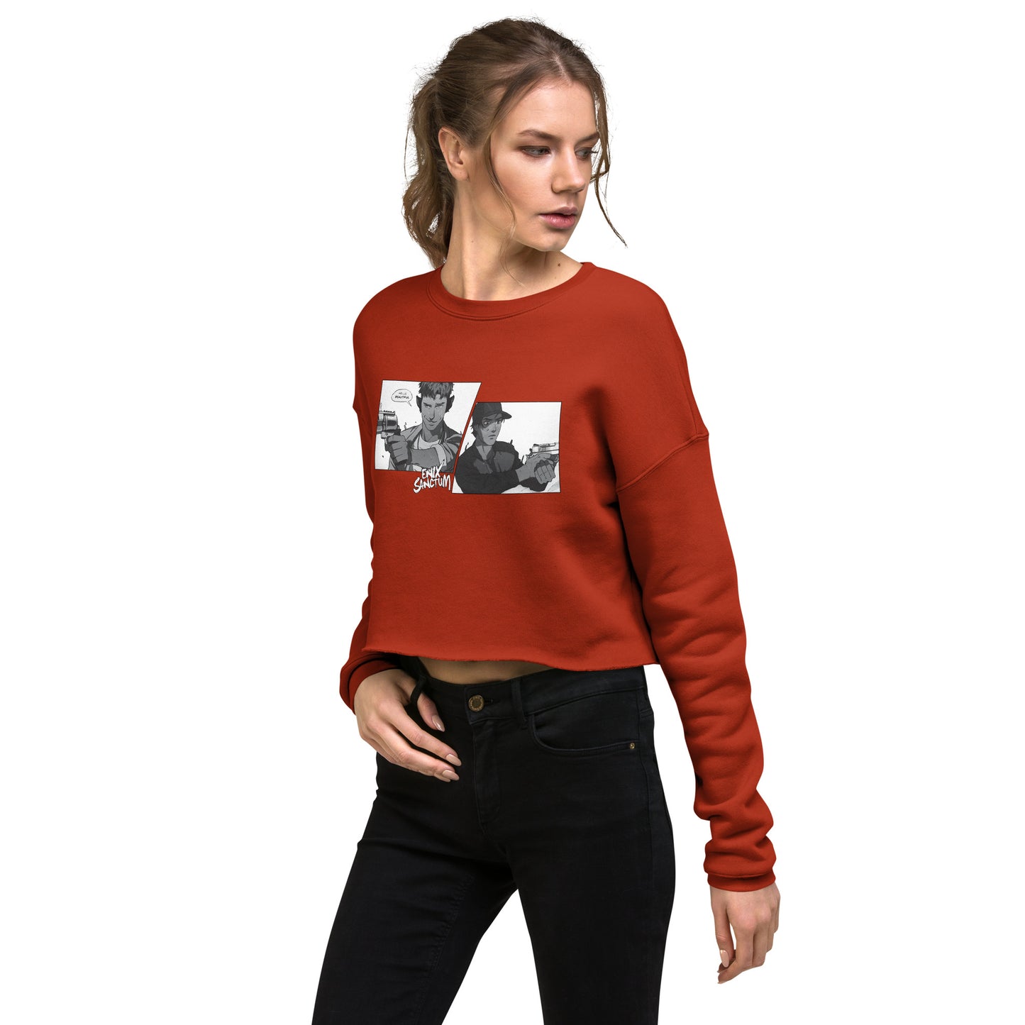 Dallas + Vince Crop Sweatshirt