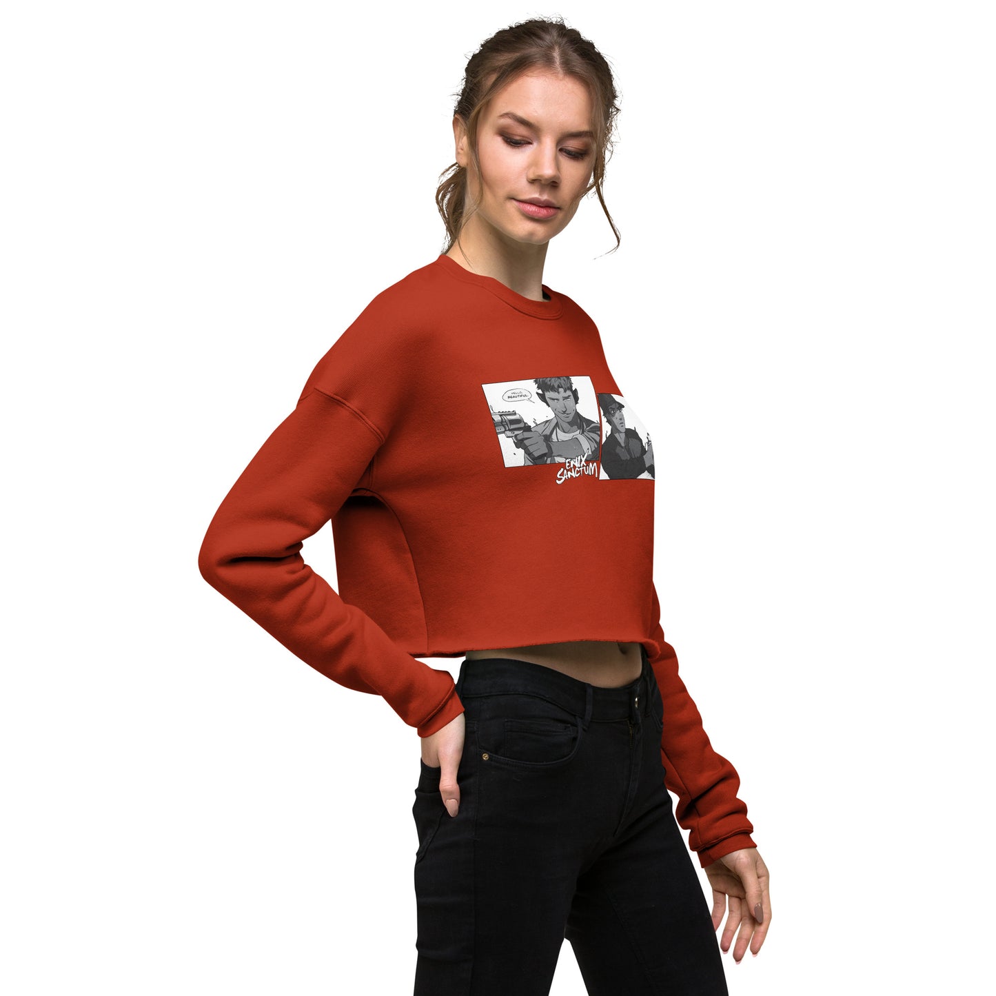 Dallas + Vince Crop Sweatshirt