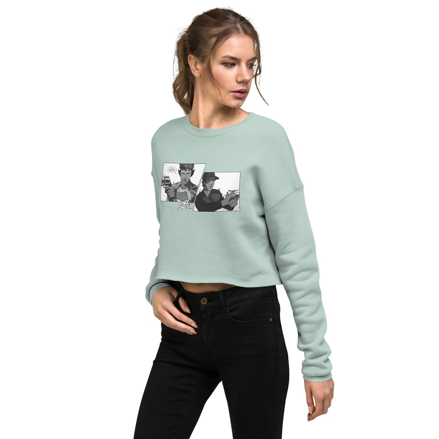 Dallas + Vince Crop Sweatshirt