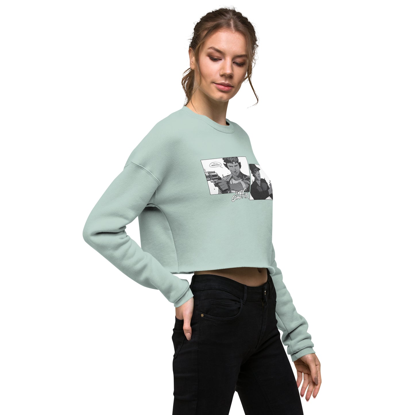 Dallas + Vince Crop Sweatshirt