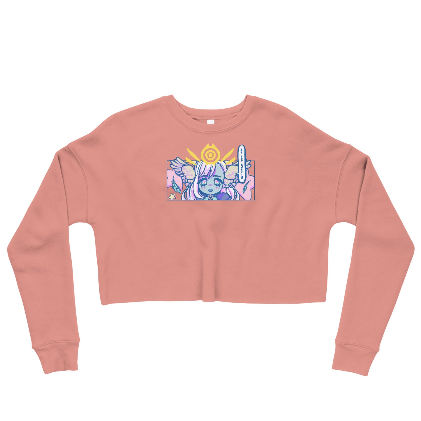 Seraphiel Angel Girl Crop Sweatshirt