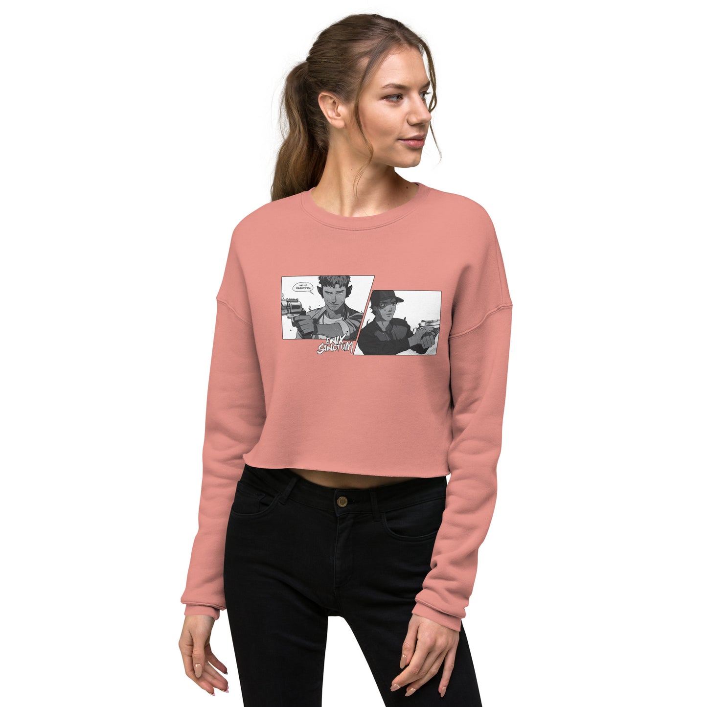 Dallas + Vince Crop Sweatshirt