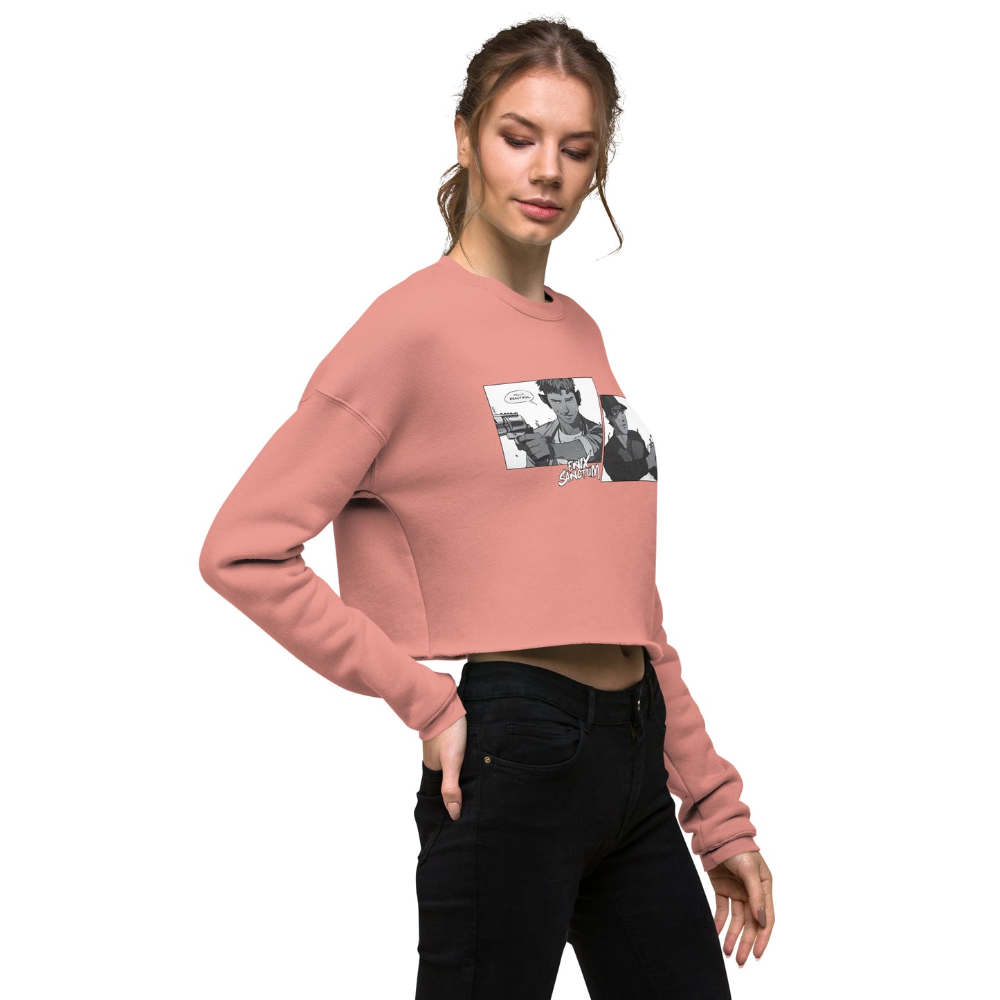 Dallas + Vince Crop Sweatshirt