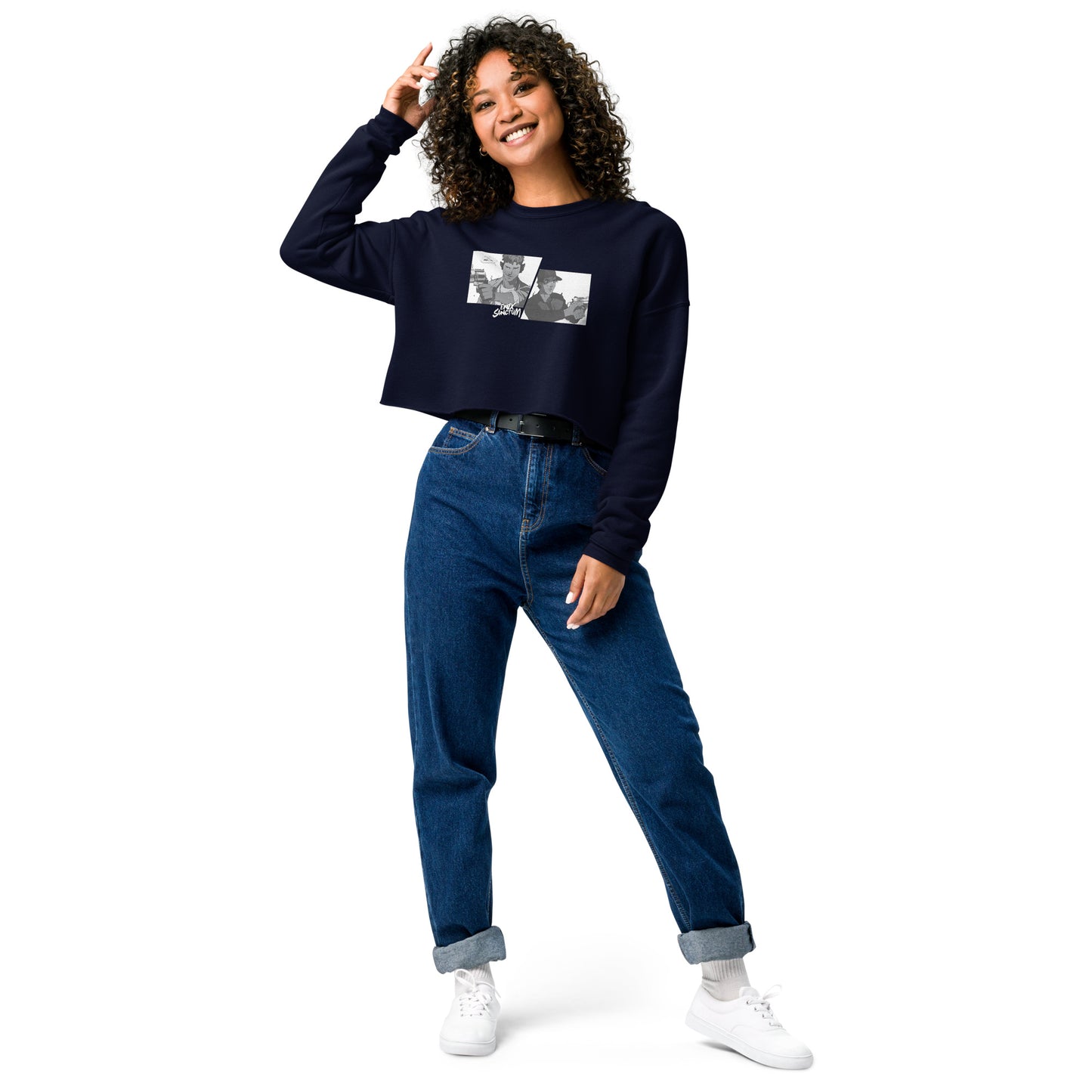 Dallas + Vince Crop Sweatshirt