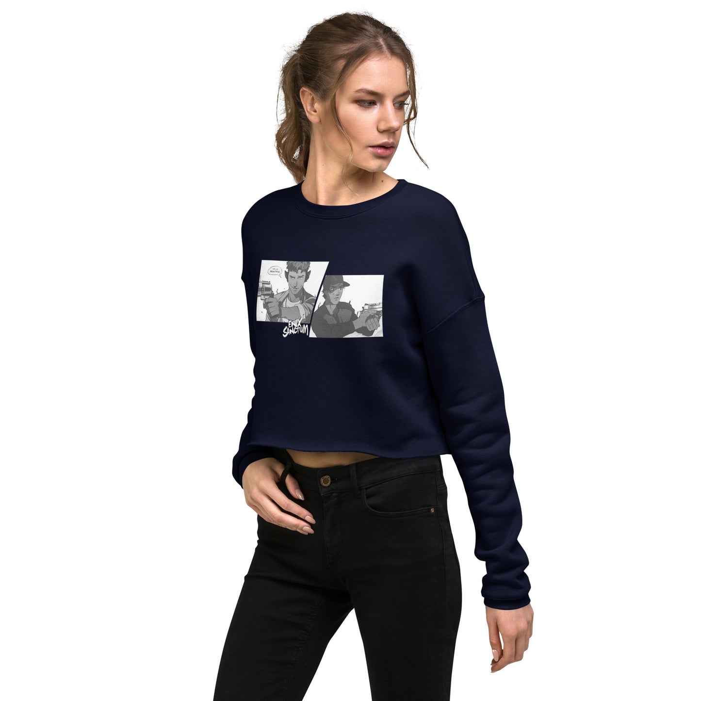 Dallas + Vince Crop Sweatshirt