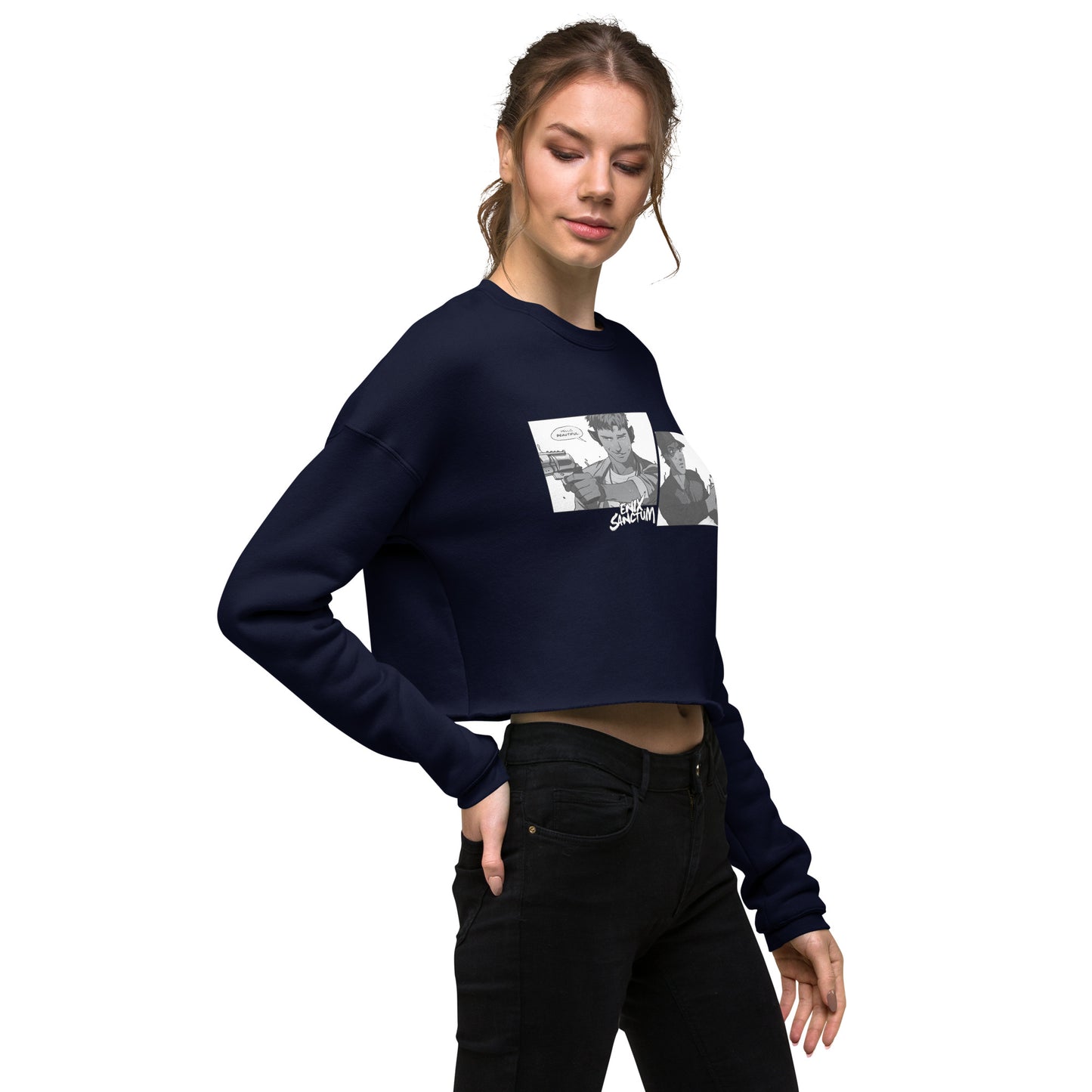 Dallas + Vince Crop Sweatshirt
