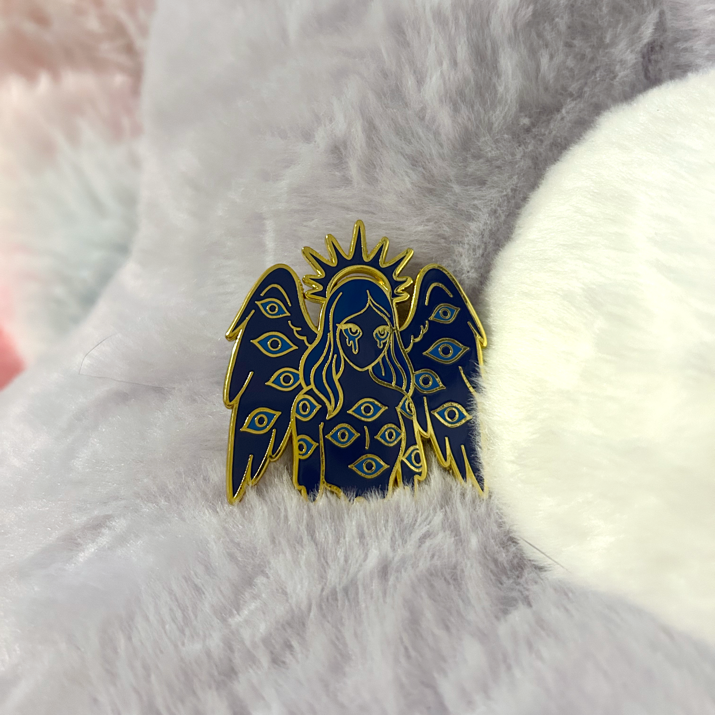 ✦ Tears of Blue Angel Pin ✦