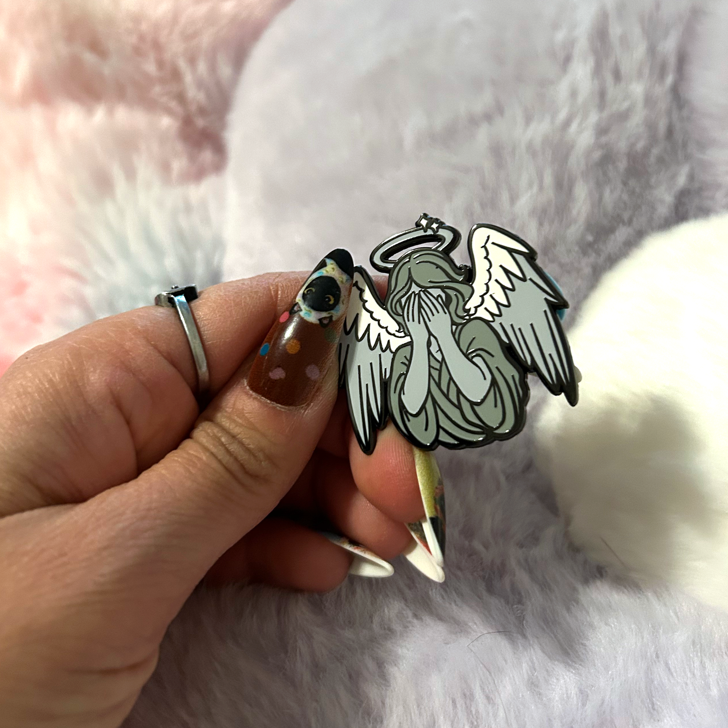 ✦ Weeping Angel Pin ✦