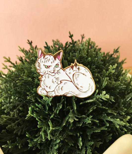 Janus Cat Pin