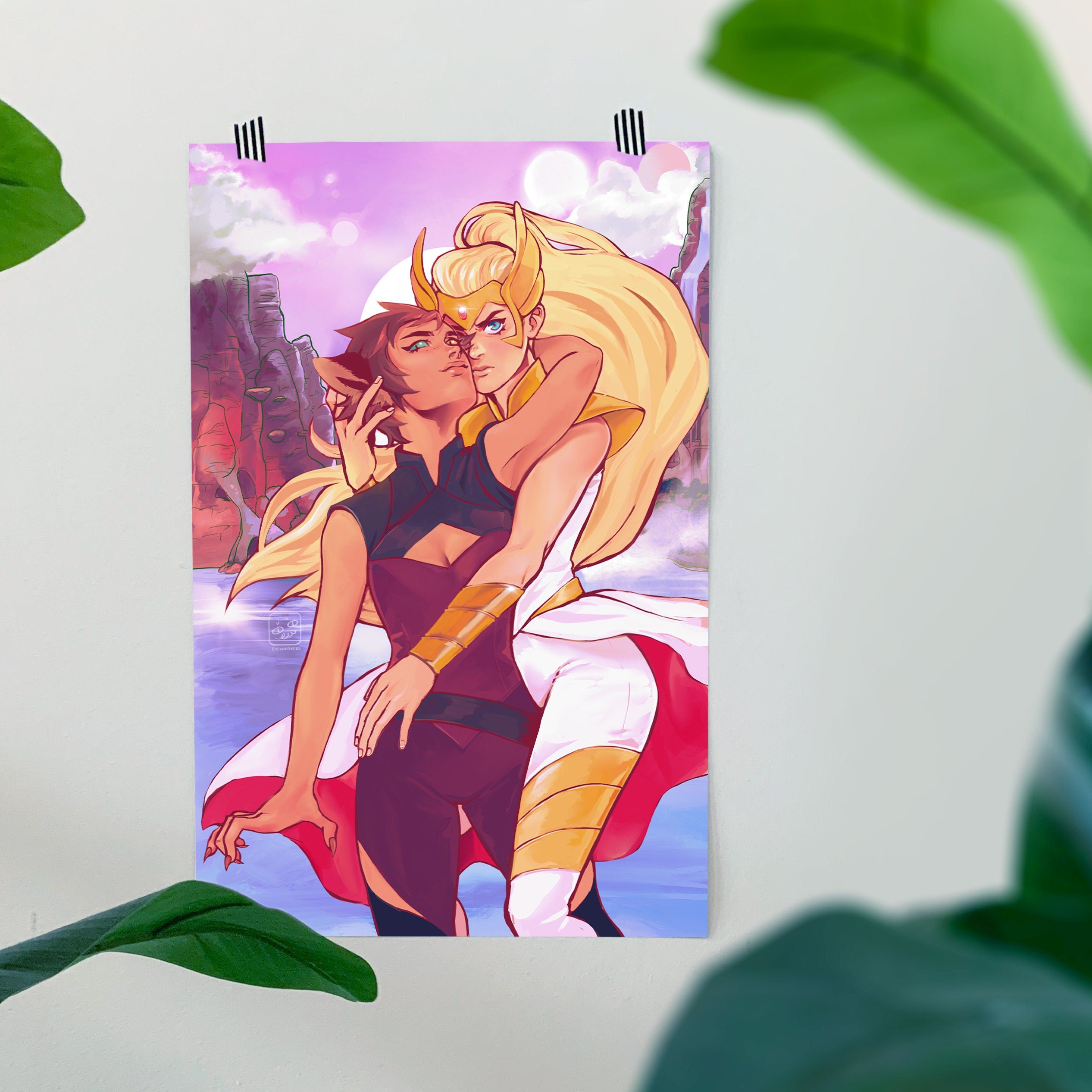 Catora Image Catradora | Adora & Catra Art Print – WhiskersClub
