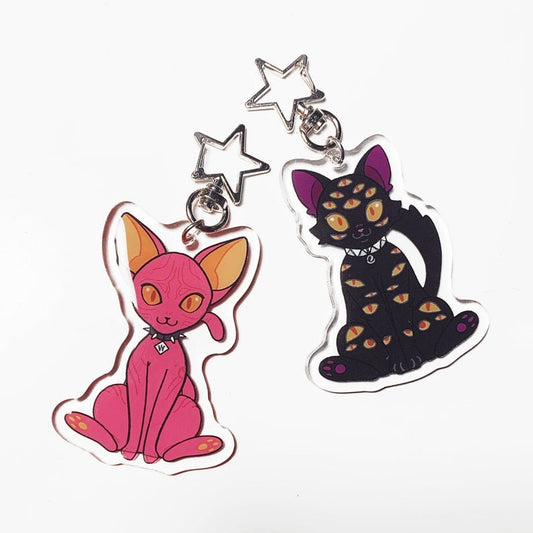 Eyze & Whiskers Keychains