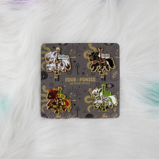 Four Horsemen of the Apocalypse | Carousel Pin Set